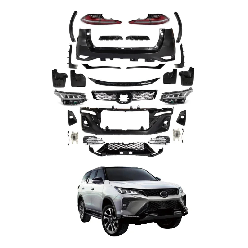 Body Kit Toyota Fortuner 2015 Upgrade to Fortuner 2021 High Type