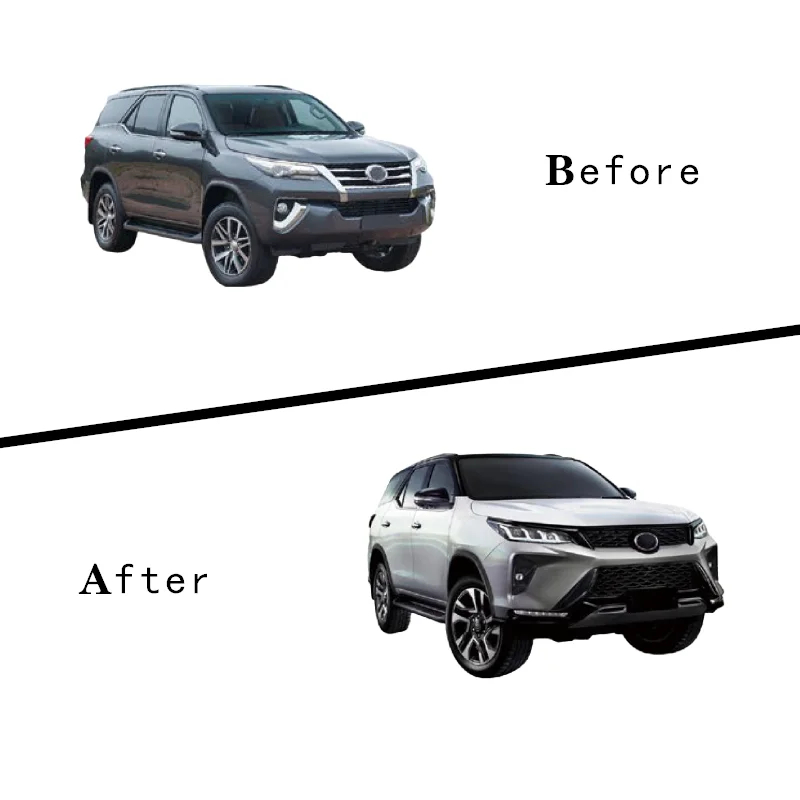 Body Kit Toyota Fortuner 2015 Upgrade to Fortuner 2021 High Type