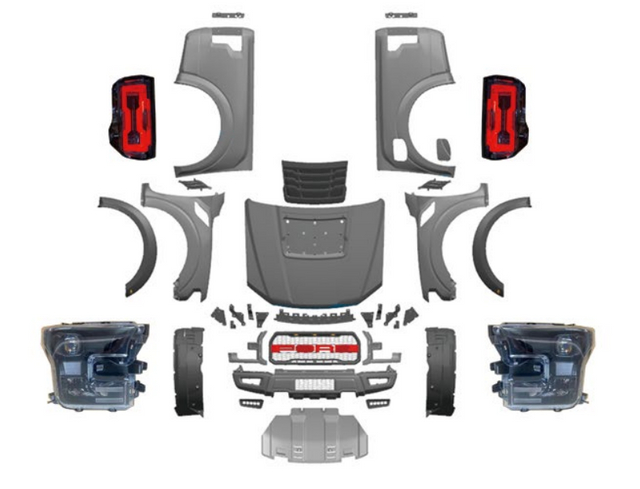 Ranger Changed To F150 Body Kit