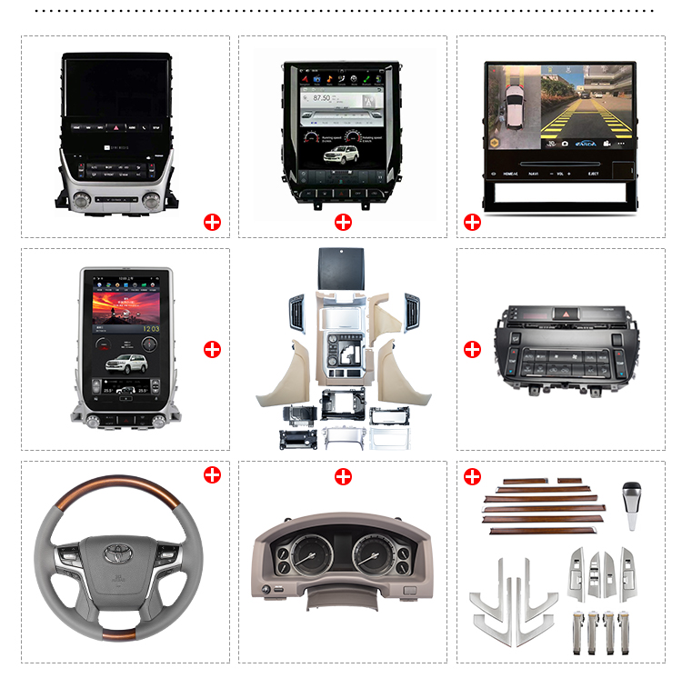 toyota land cruiser lc200 interior upgrade kit 4