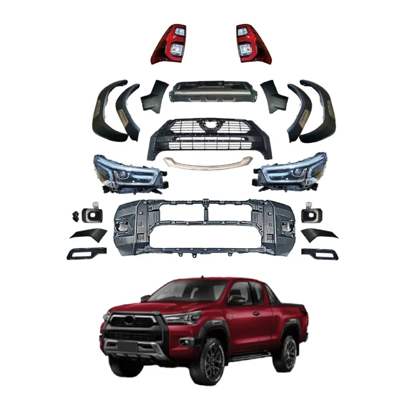 Hilux 2016-2019 Upgrade to Rocco 2020 High Configuration Body Kit 