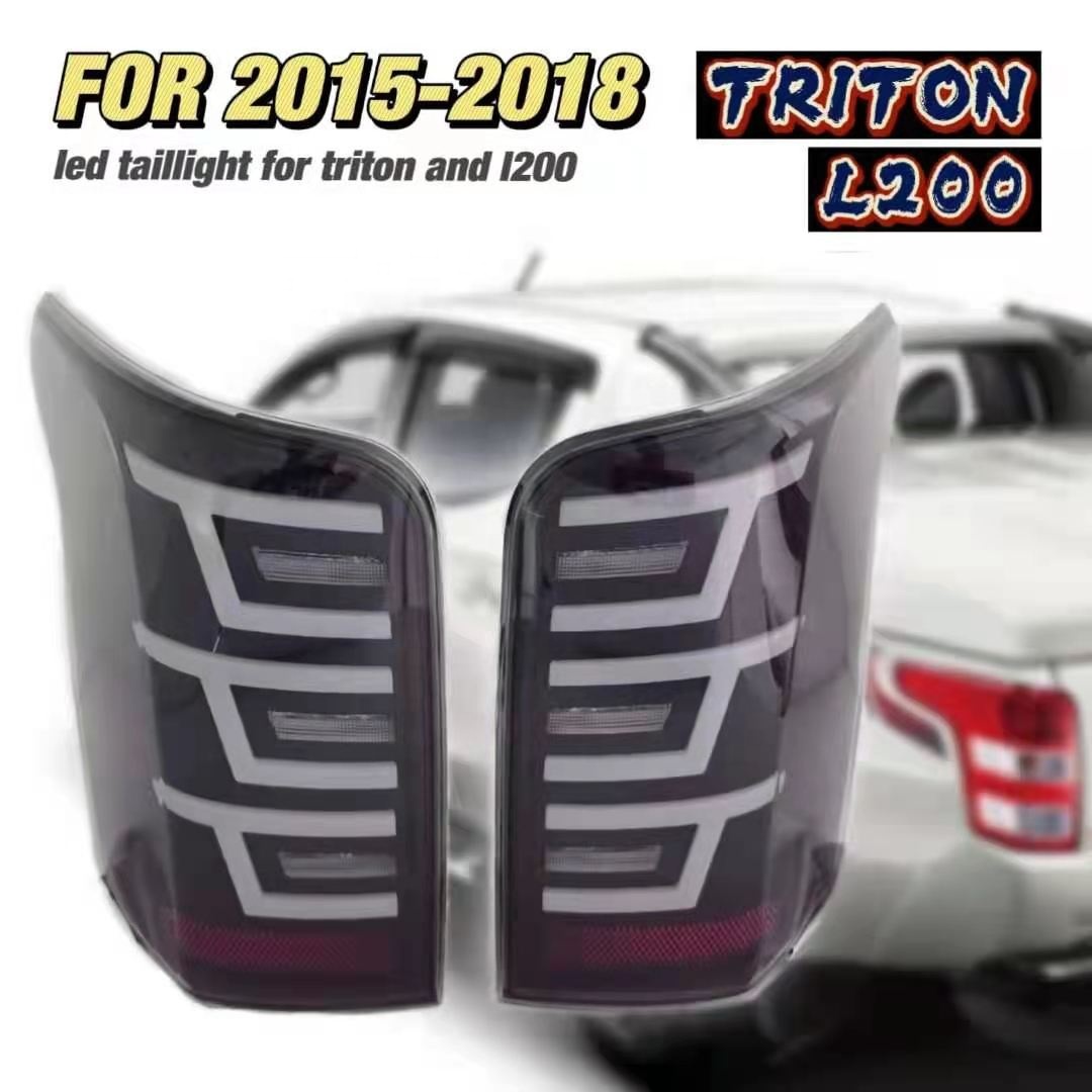 Modified Tail Light Lamp Pair For Mitsubishi L200 Pickup 2015+ 