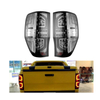 Ford Ranger Modified LED Taillights - Rear Driving, Brake, Reverse, Turn Signal Lamps for T6, T7, T8 (2012-2021)