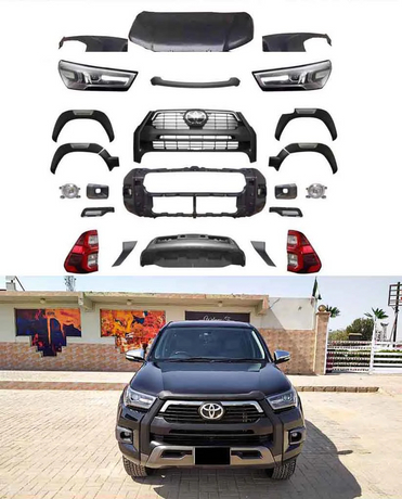 Toyota Hilux Vigo Upgrade to Rocco 2020 Body Kit