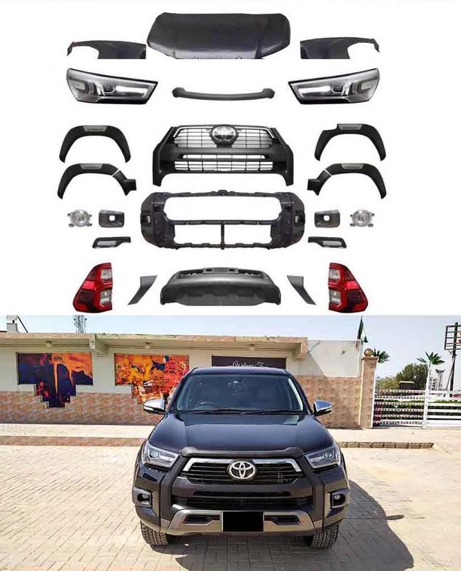 Toyota Hilux Vigo Upgrade to Rocco 2020 Body Kit