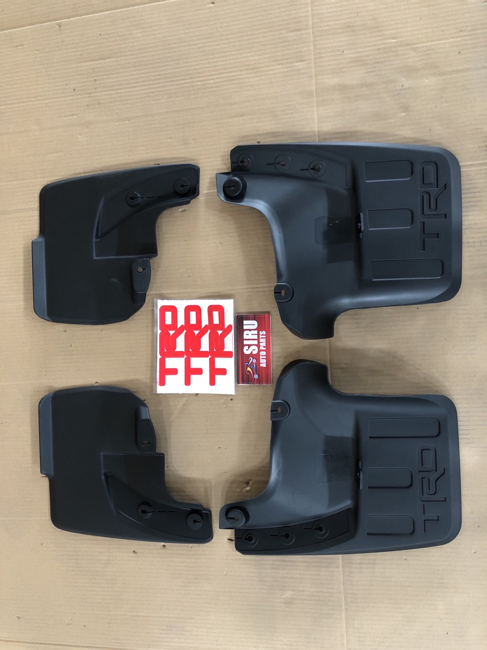 2015 Toyota Fortuner Modified Mud Flaps – TRD Style