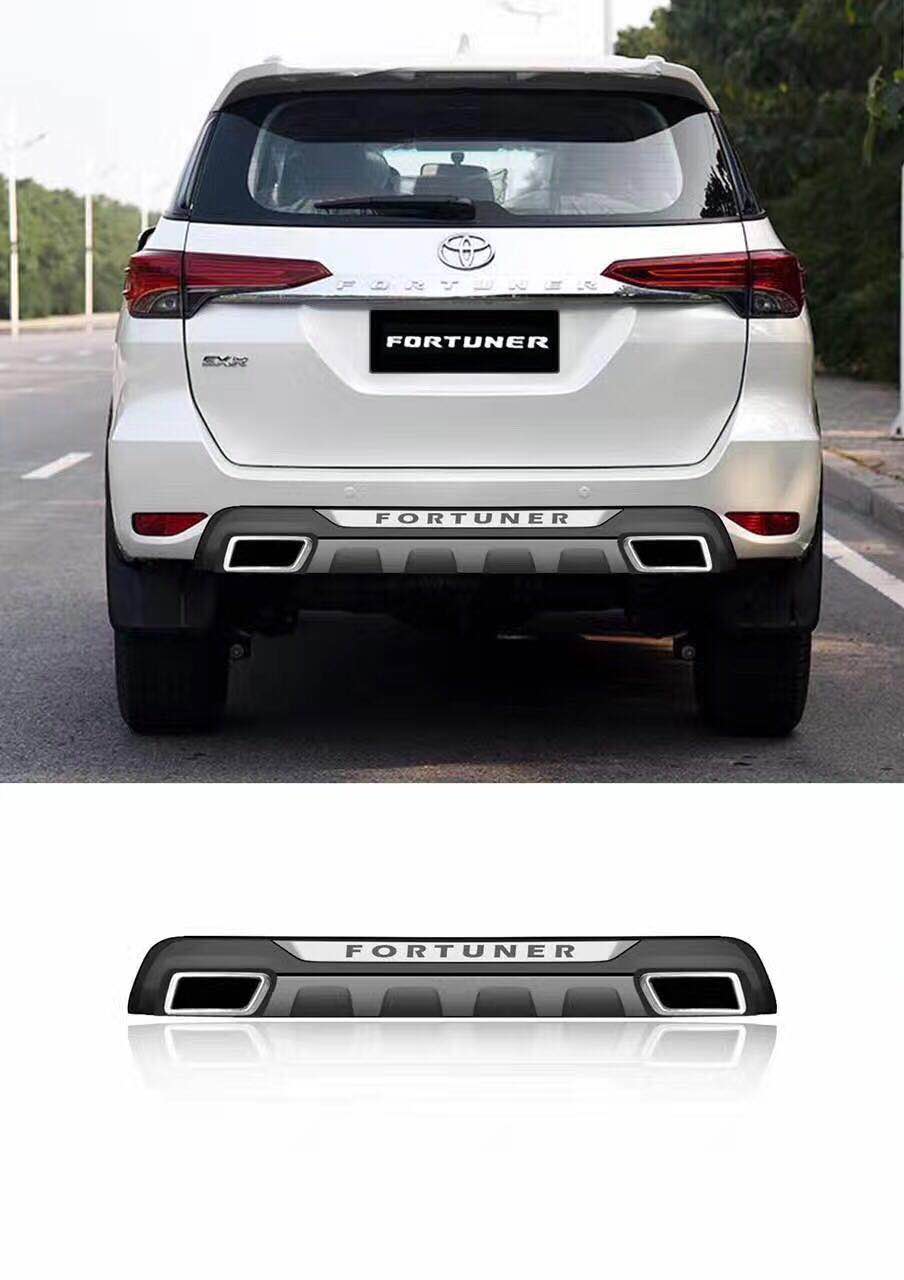 Front and Rear Bumper Guard for Toyota Fortuner 2015
