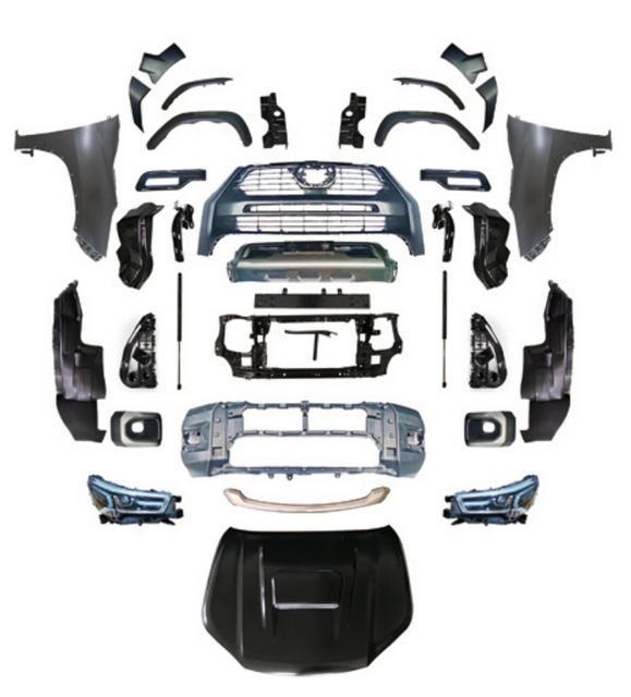 2012–2015 Toyota Fortuner to 2020 Rocco Style Body Kit