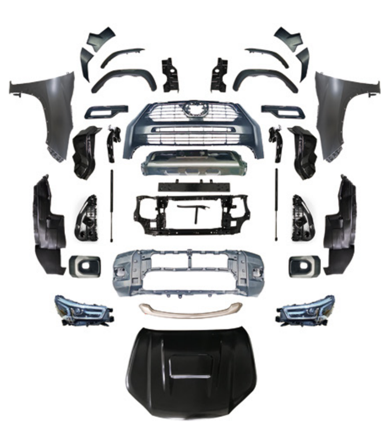 2012–2015 Toyota Fortuner to 2020 Rocco Style Body Kit