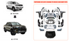 2012–2015 Toyota Fortuner to 2020 Rocco Style Body Kit