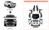 Body Kit Toyota Fortuner 2012-2015 Upgrade to Revo 2020 Style
