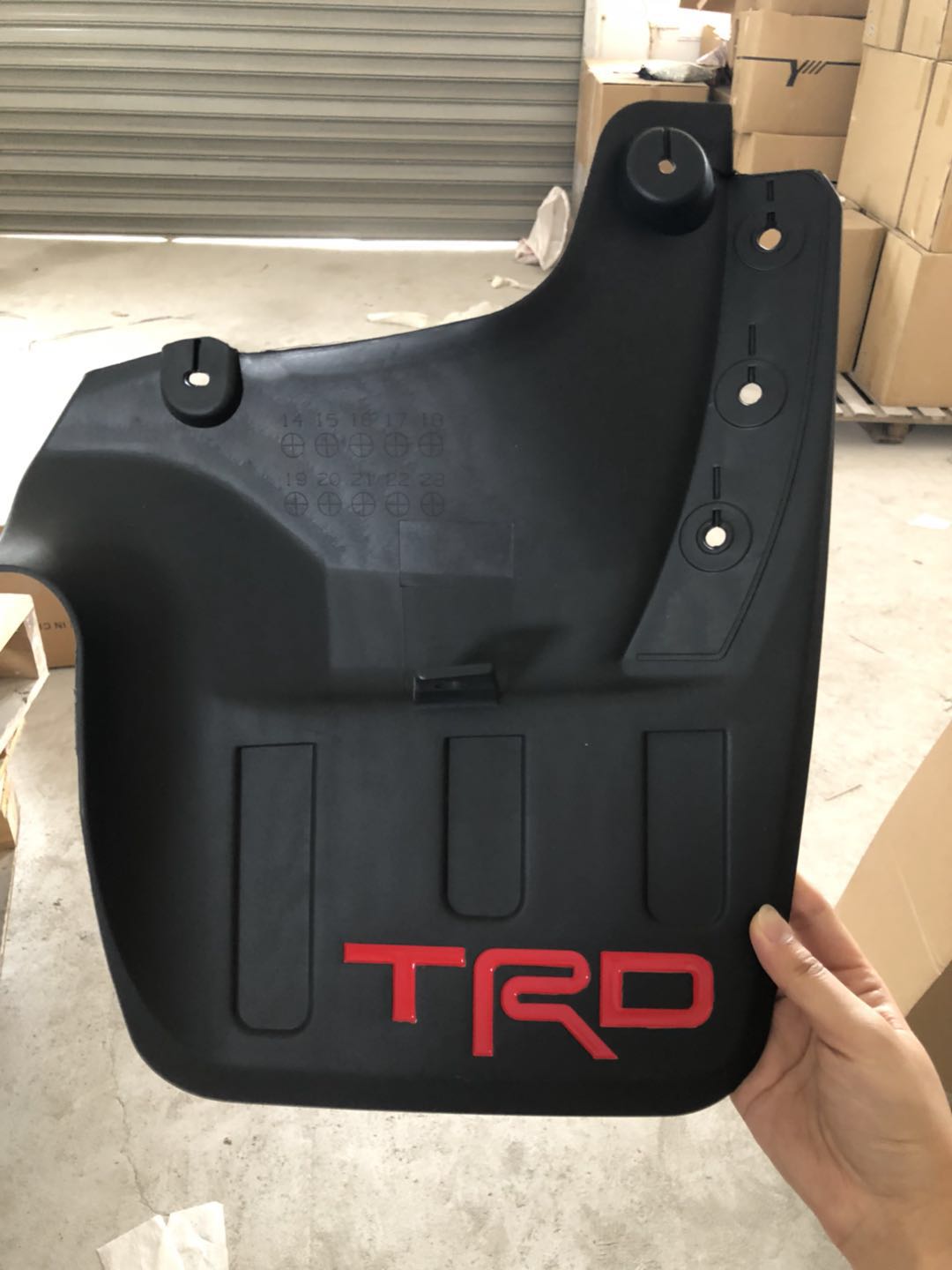 2015 Toyota Fortuner Modified Mud Flaps – TRD Style