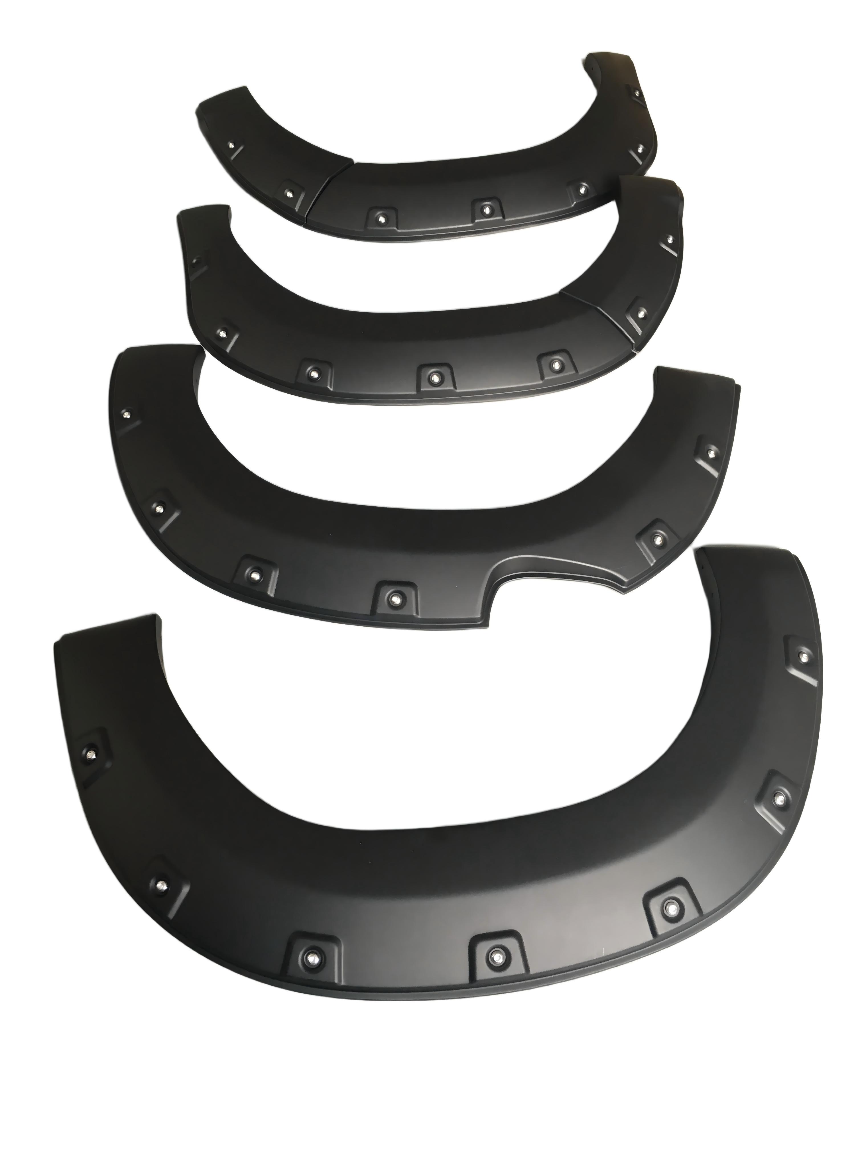 Modified Rivet Style Fender Flares For Toyota Hilux 2015+