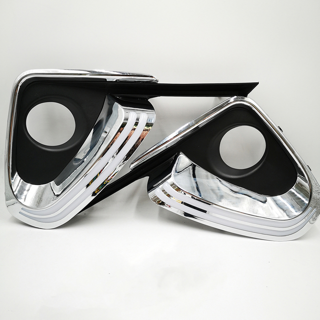 2015 Toyota Fortuner Modified DRL with Dual LED Light Strips