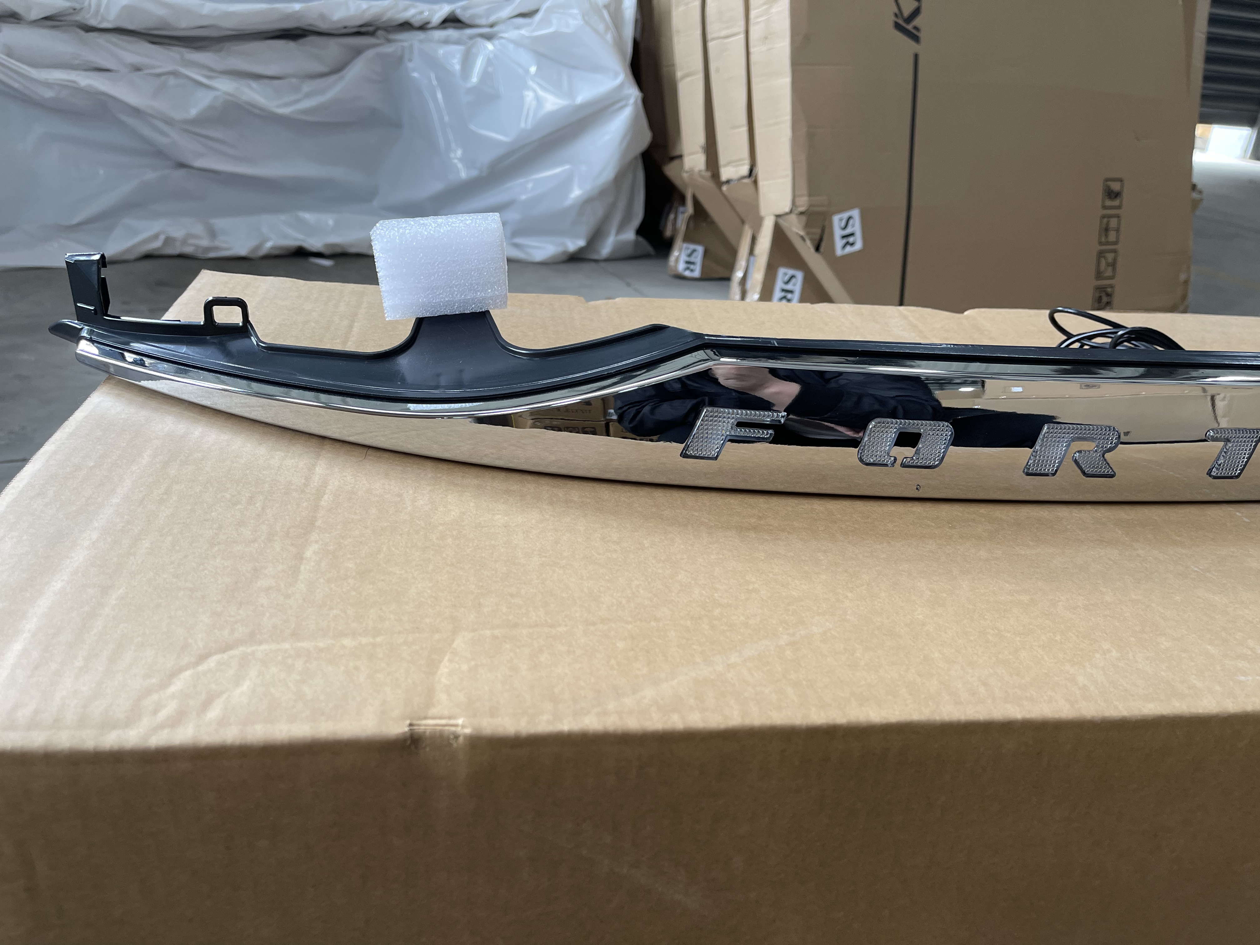 2015 Toyota Fortuner Modified Rear Door Garnish