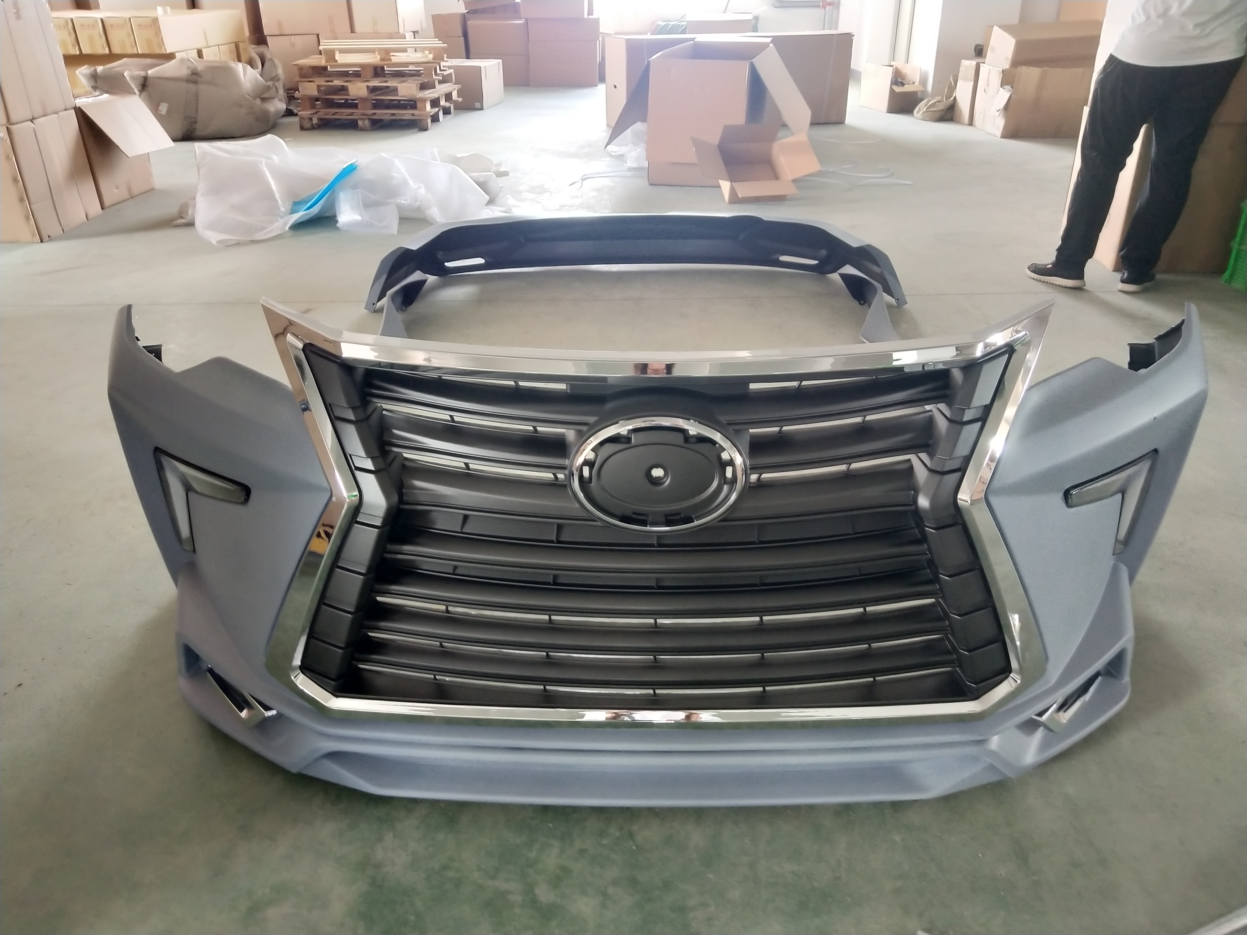 2015 Toyota Fortuner to Lexus Style Body Kit
