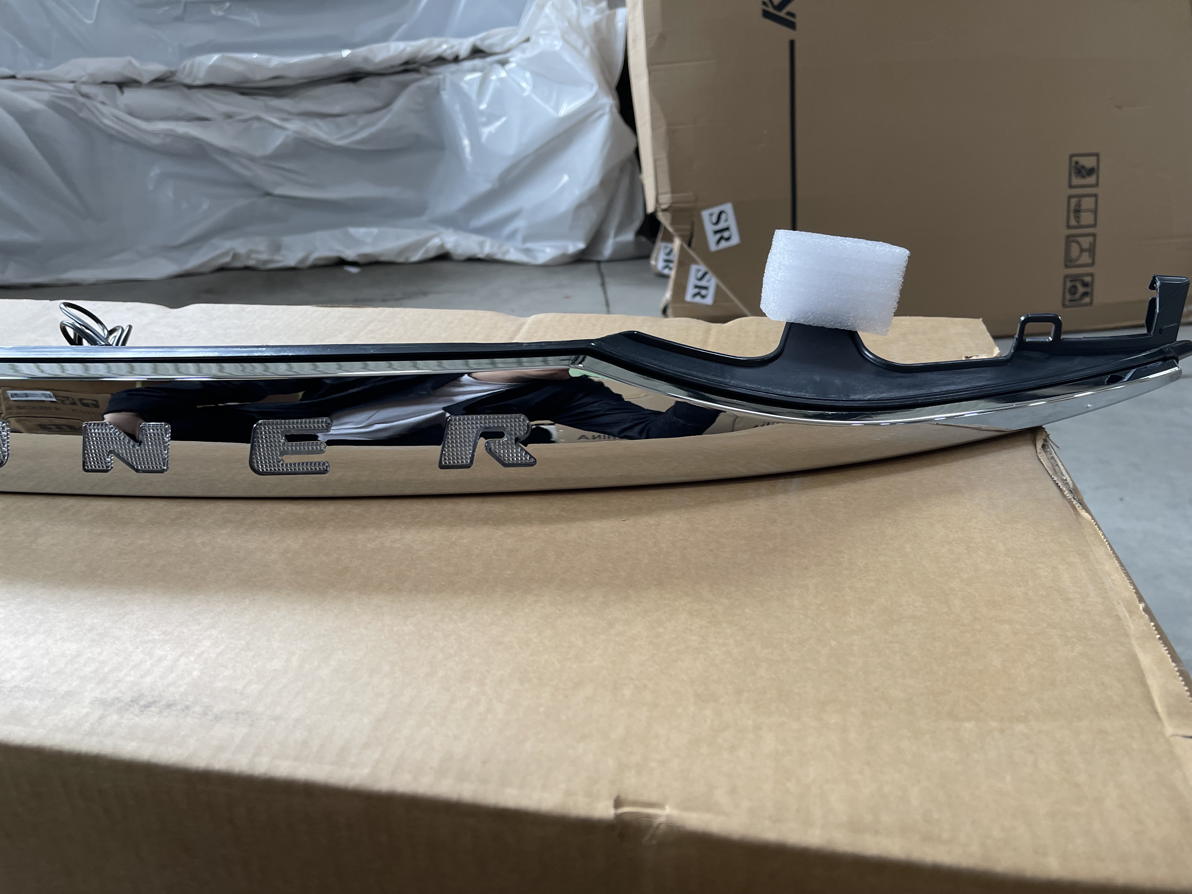 2015 Toyota Fortuner Modified Rear Door Garnish