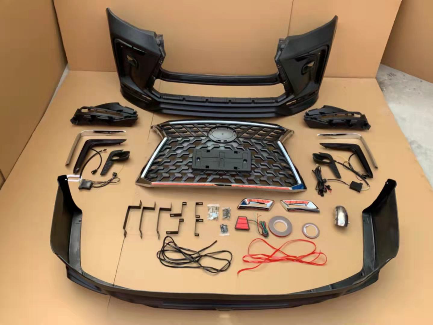 2021 Toyota Fortuner to Lexus Type Modified Body Kit