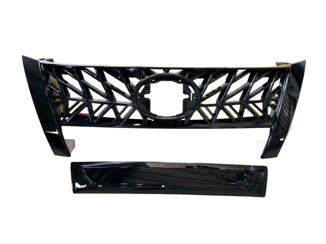 2015 Toyota Fortuner Modified Front Grille – Split Design with TRD Logo