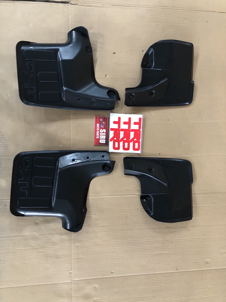2015 Toyota Fortuner Modified Mud Flaps – TRD Style