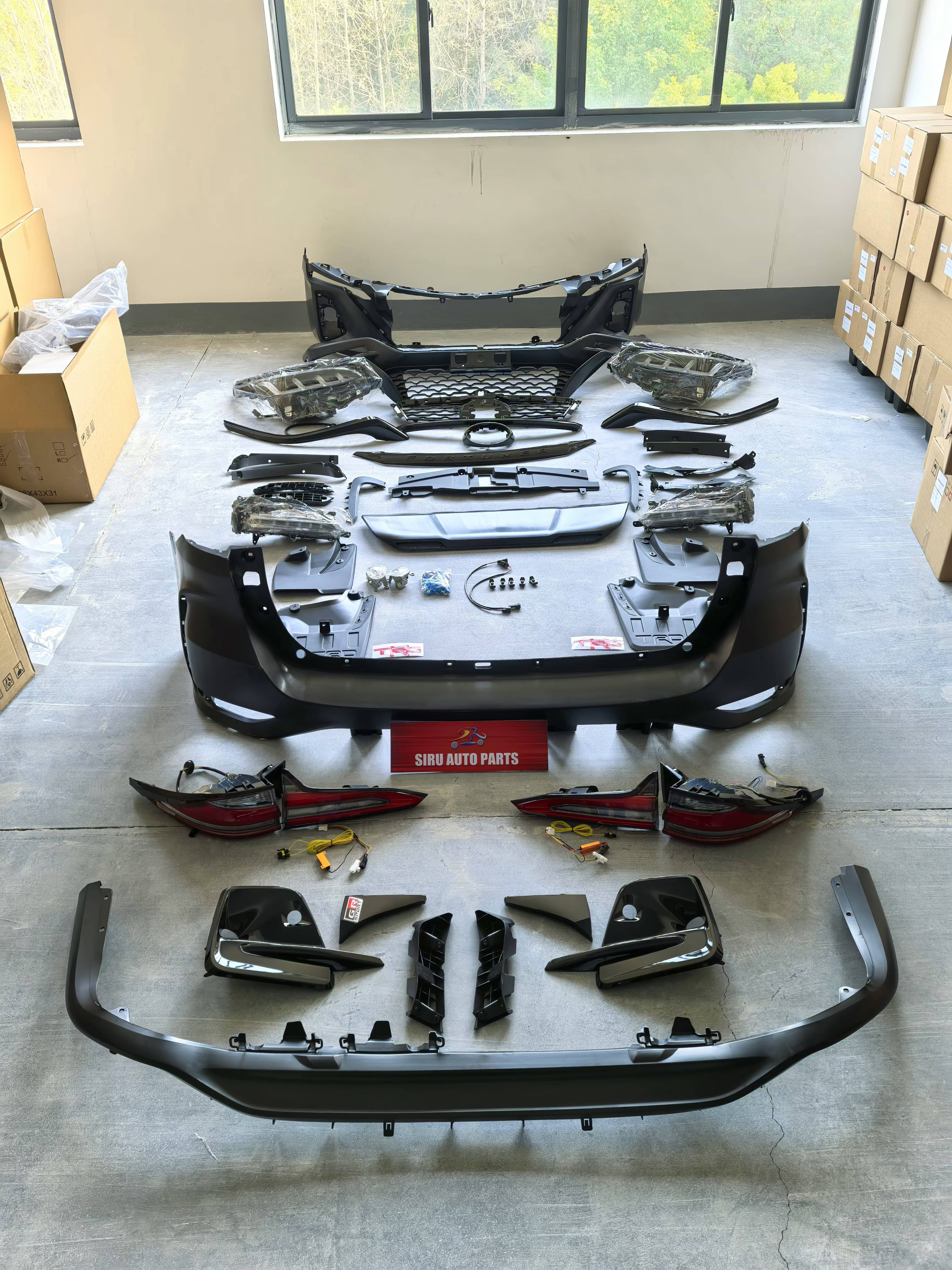 Body Kit Toyota Fortuner 2015 Upgrade to Fortuner 2021 GR Type