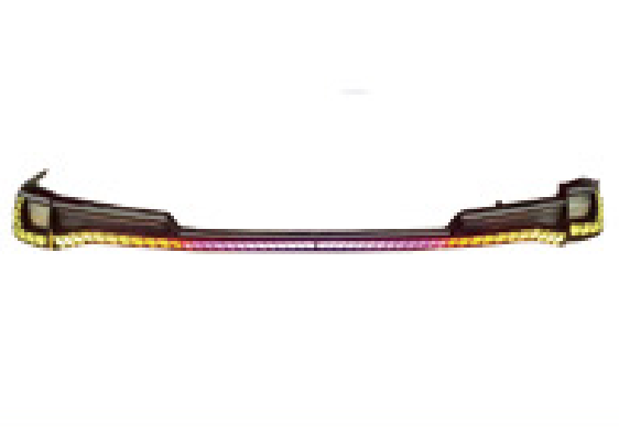 2021 Toyota Fortuner Modified LED Taillamps with LED Garnish – Light Bar Design