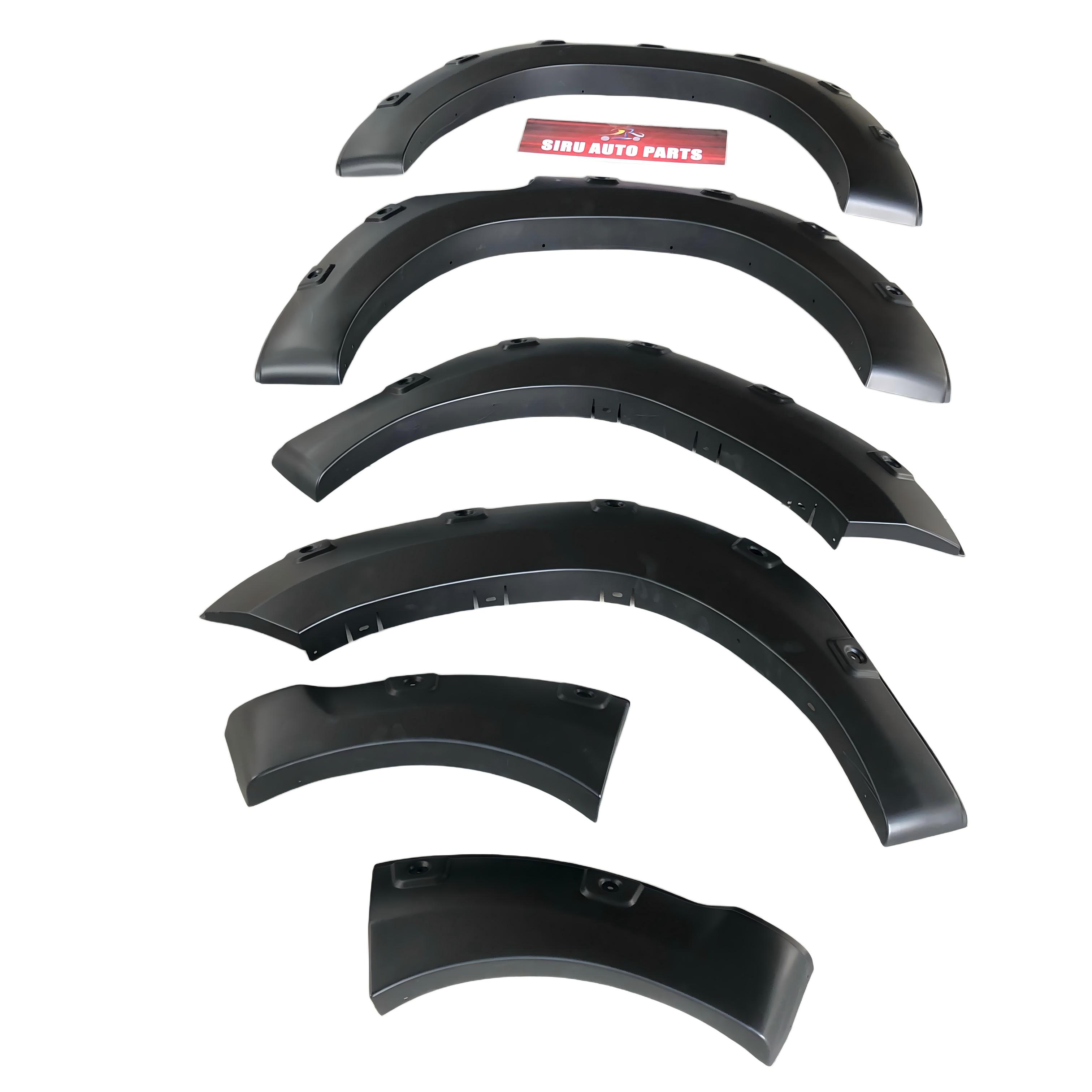 Modified Rivet Style Fender Flares For Toyota Hilux 2015+